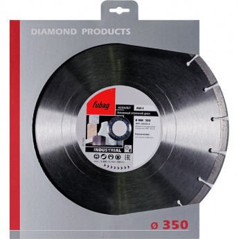 Алмазный отрезной диск FUBAG AW-I D350 Алмазный отрезной диск FUBAG AW-I D350