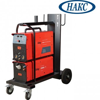 Инвертор сварочный FUBAG INTIG 320 T W DC PULSE НАКС + Горелка FB TIG 18 5P 4m + Блок жидкостного охлаждения Cool 70 + Тележка