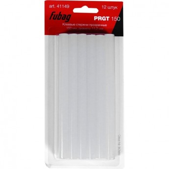 Клеевые стержни FUBAG прозрачные PRGT 150