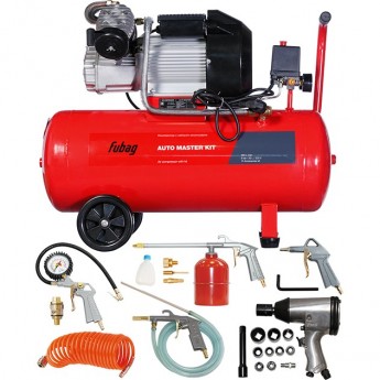 Компрессорный набор FUBAG AUTO MASTER KIT + 10 предметов