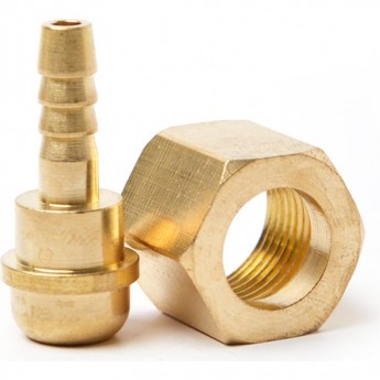 Переходник елочка FUBAG FP4005 6 мм - гайка 3/8" Переходник елочка FUBAG FP4005 6 мм - гайка 3/8"