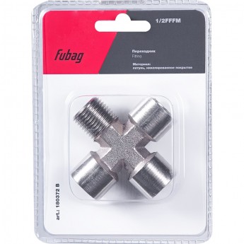 Переходник FUBAG 1/2"FFFM_блистер 1 шт
