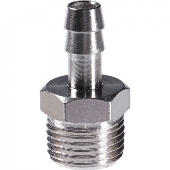 Переходник FUBAG 1/2"М на елочку 10мм с обжимным кольцом 10x15мм