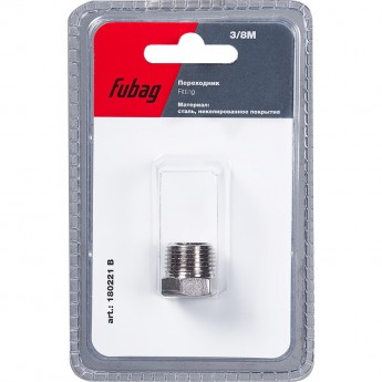 Переходник FUBAG 3/8"M заглушка_блистер 1 шт