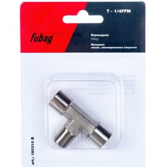 Переходник T — образный FUBAG 180310 B (1/4"FFM; блистер)