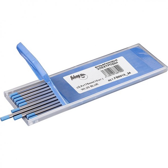 Вольфрамовые электроды FUBAG D2.4x175мм (blue)_WL20 (10 шт.) FB0015_24